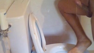 Stand up ROCK HARD DICK cuming over my own feet