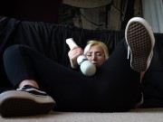 BigTittyGothEgg - Cumming home after a long day 13/16