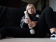 BigTittyGothEgg - Cumming home after a long day 4/16