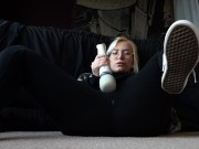 BigTittyGothEgg - Cumming home after a long day 5/16