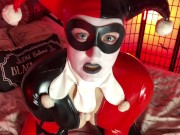 Harley Quinn XTREME Findom Humiliation TEASER OmankoVivi Batman Femdom PVC Mindfuck 11/16