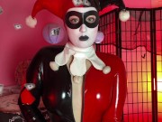 Harley Quinn XTREME Findom Humiliation TEASER OmankoVivi Batman Femdom PVC Mindfuck 9/16
