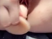 Fucks herself  - Screenshot 11 of 16 - Dildo