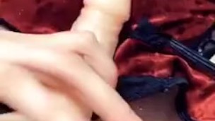 Fucks herself 