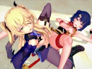 Genshin Impact - Xiangling and Fischl Lesbian Sex [3D Hentai, 4K, 60FPS, Uncensored]