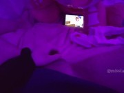 Japan schoolgirl caught touching her virgin pussy watching Hentai uncensored and big squirt 5/16