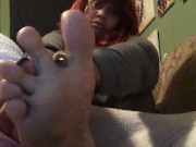 Lotioning Foot Size: 13 Women's 8/16