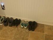 Pissy Jeans and Sockless Shoe Fetish 1/16