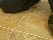 Pissy Jeans and Sockless Shoe Fetish 10/16