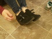 Pissy Jeans and Sockless Shoe Fetish 11/16