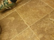 Pissy Jeans and Sockless Shoe Fetish 13/16