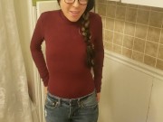 Pissy Jeans and Sockless Shoe Fetish 3/16