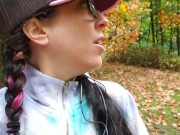 A Nice Outdoor Fall Piss 4/16