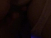 Wife struggles to fit big cock in her ass  11/16