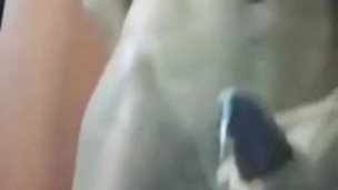 Masturbandome en el espejo 