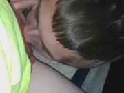 Daddy eats princess's tasty pussy 11/16