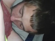 Daddy eats princess's tasty pussy 3/16