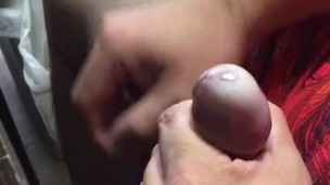 小太りアラフォーノンケ男のオナニー