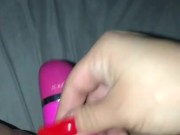Big clit cum