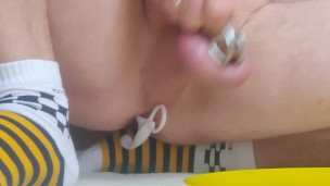 Wanking, chastity and aneros