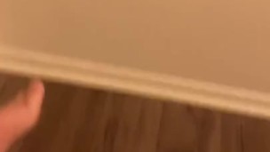 Secretly pissing while I touch myself 