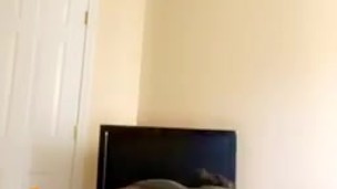 Big ass twerking in bed 
