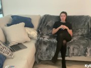 Fuck my little tight pussy through these stockings! 2/16