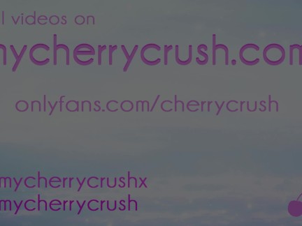 Cherrycrush - Avatar Cosplay - Oiled ass - butt plug and fuck machine - Halloween 2020