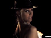 Cock Hungry Cougar Julia Ann Puffs On Smoke & Sucks A Dick! 3/16