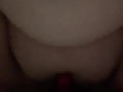 Riding dildo *moaning* 4/16