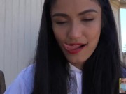 The sexiest Tongue in Adult Video - Viva Athena Tongues Eggplant Emoji 4/16