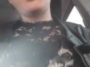 Public titty drop tease ( Full clip available)