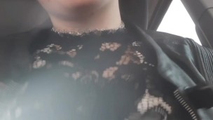 Public titty drop tease ( Full clip available)
