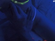 Uv Light fun & messy color fuck | Full version