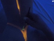 Uv Light fun & messy color fuck | Full version 4/16