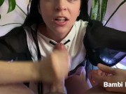 Hot Slutty Nun Gives Amazing POV Blowjob While Dirty Talking Her Pastor 15/16