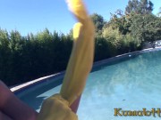 Kumalott - Big Ass Latina Get Herself a Big Black Cock 1/16