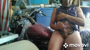 More sex on Jim's motorcycle