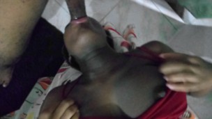 She Wanted Him To Stuff Down A Monster BBC Down Her Throat She Choke Upside Down - Mastermeat1