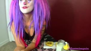 Clown Girl Eats Paqui One Chip Challenge