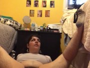 doin some squats and stretches 14/16