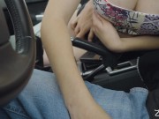 Elle me suce pour me remercier de l'avoir pris en stop - Amateur LesPhiLou 5/16