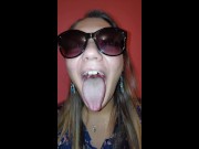 Girl Long Tongue and Burping 13/16