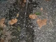 Girl has to pee while trick or treating