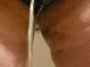 Bbw submissive wife pees her panties 10/16