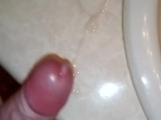 Fat load on the bathroom counter 11/16