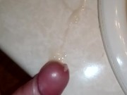 Fat load on the bathroom counter 12/16