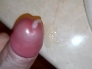 Fat load on the bathroom counter 13/16