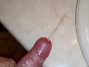 Fat load on the bathroom counter 9/16