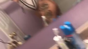 Twerking with a fat ass